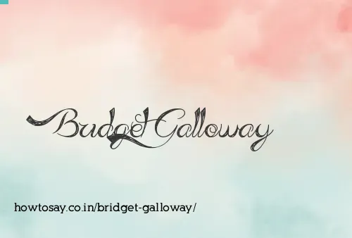 Bridget Galloway