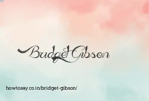 Bridget Gibson