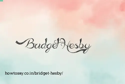 Bridget Hesby