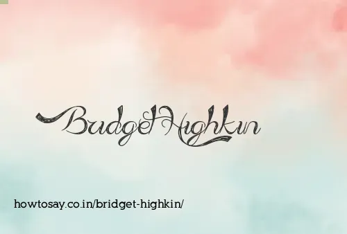 Bridget Highkin