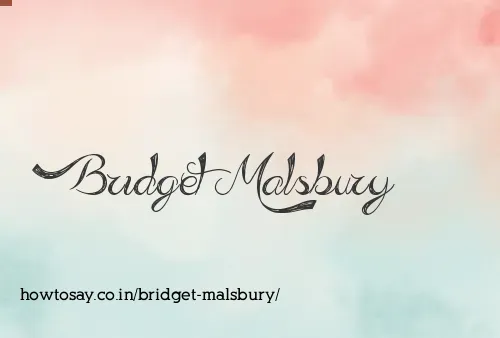 Bridget Malsbury