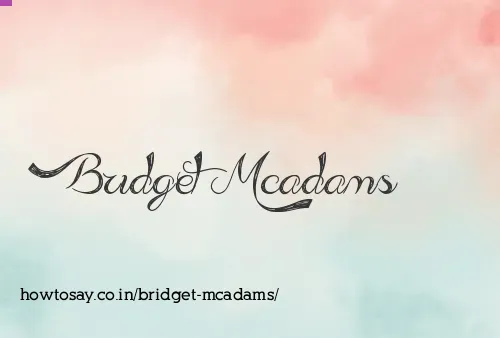 Bridget Mcadams