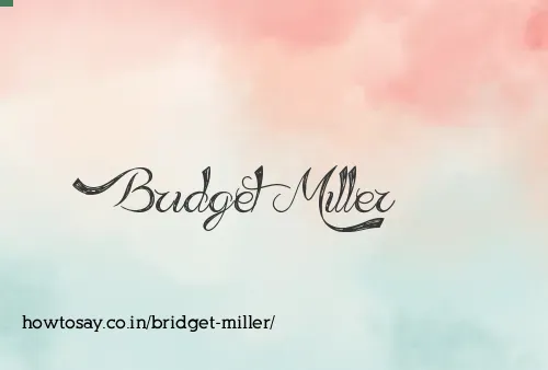 Bridget Miller