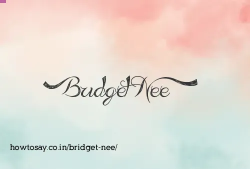 Bridget Nee