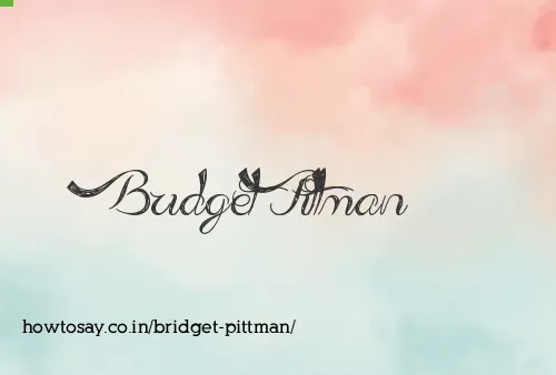 Bridget Pittman
