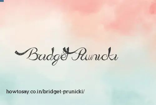 Bridget Prunicki