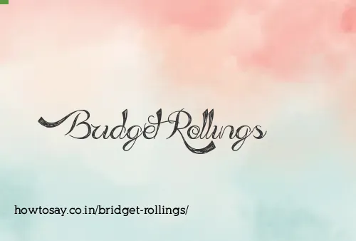 Bridget Rollings