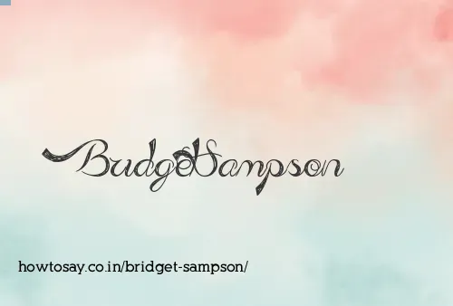 Bridget Sampson