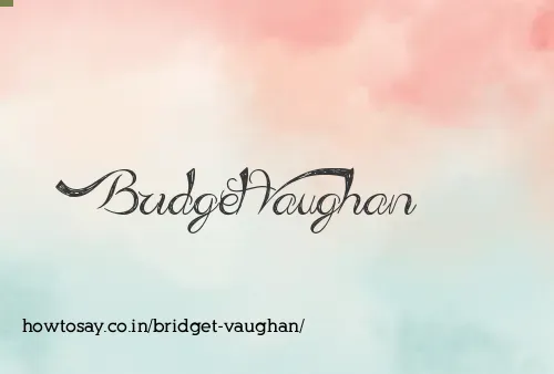 Bridget Vaughan