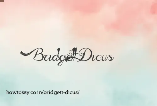 Bridgett Dicus