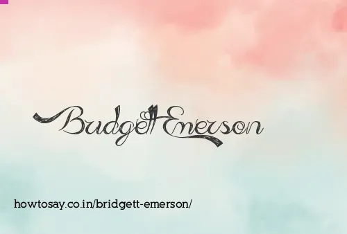 Bridgett Emerson