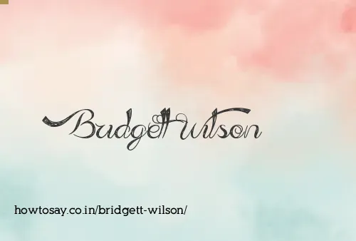 Bridgett Wilson