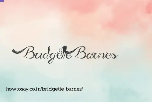 Bridgette Barnes