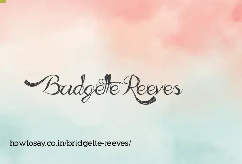 Bridgette Reeves