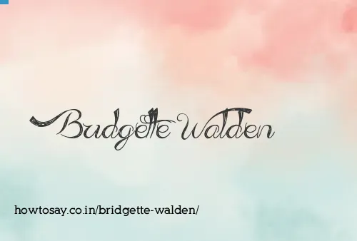 Bridgette Walden