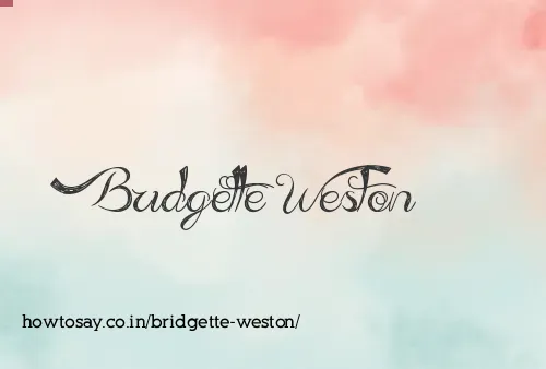 Bridgette Weston