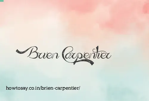 Brien Carpentier