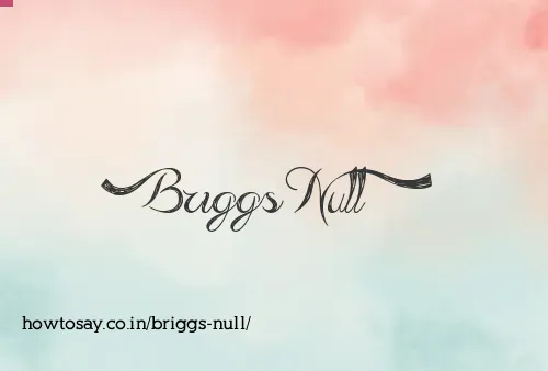 Briggs Null