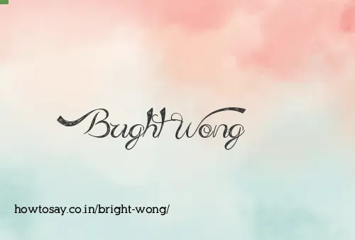 Bright Wong