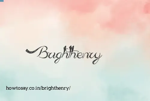 Brighthenry