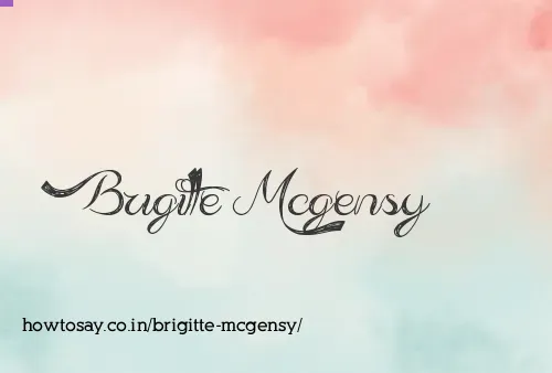 Brigitte Mcgensy