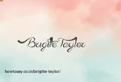 Brigitte Taylor