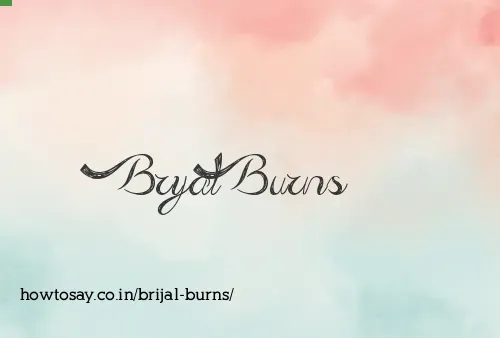 Brijal Burns