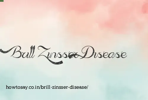 Brill Zinsser Disease