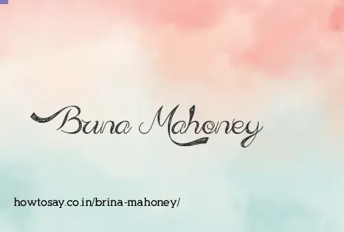 Brina Mahoney