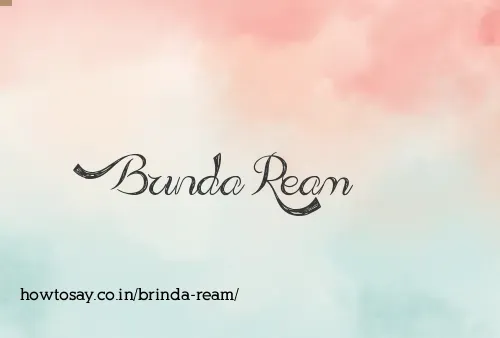 Brinda Ream