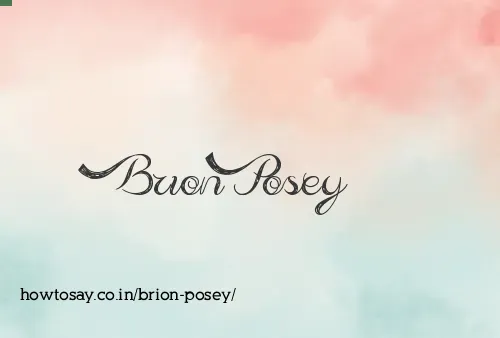 Brion Posey