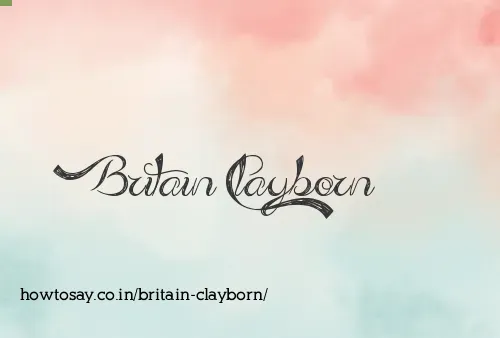 Britain Clayborn