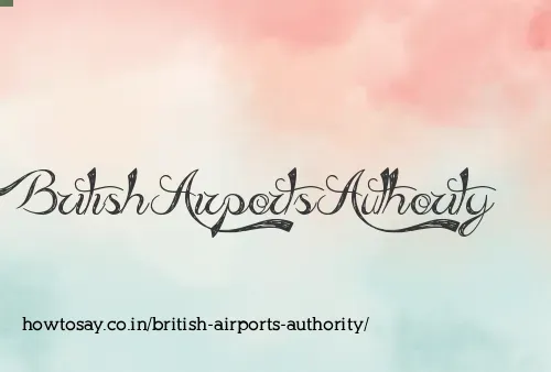 British Airports Authority