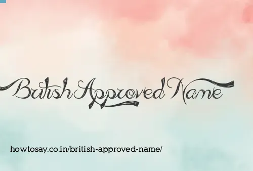 British Approved Name
