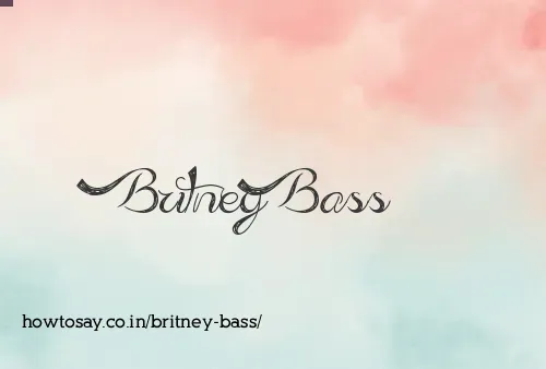 Britney Bass