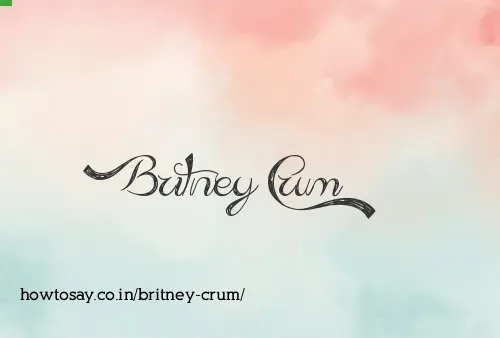 Britney Crum