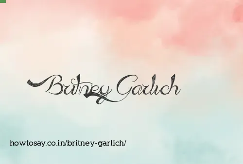 Britney Garlich