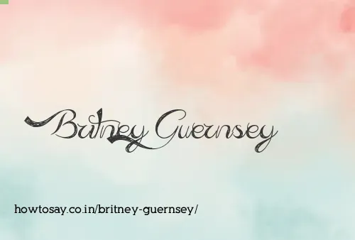 Britney Guernsey