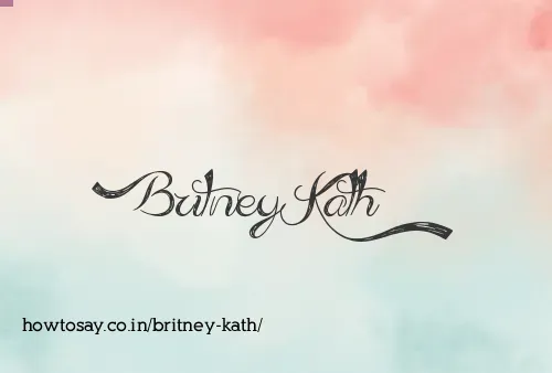Britney Kath