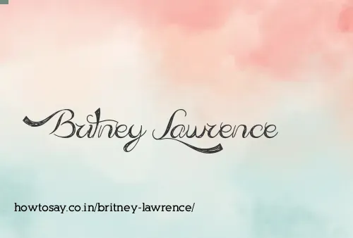 Britney Lawrence