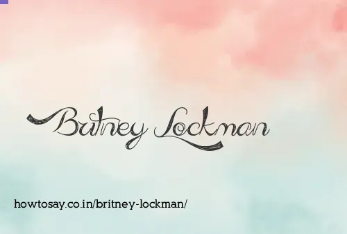 Britney Lockman