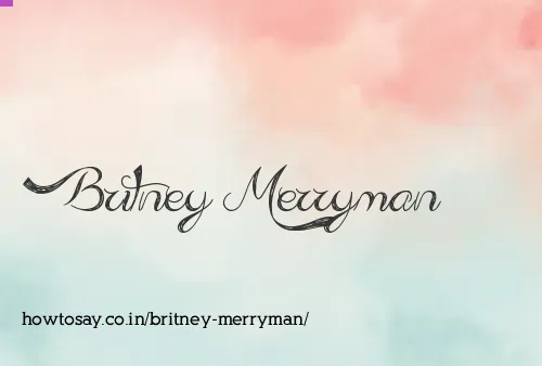 Britney Merryman