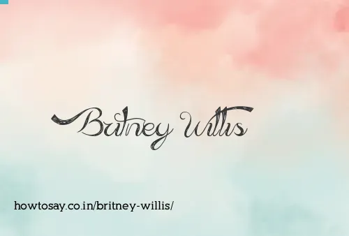 Britney Willis