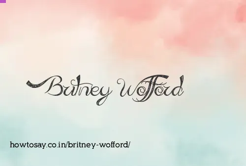 Britney Wofford