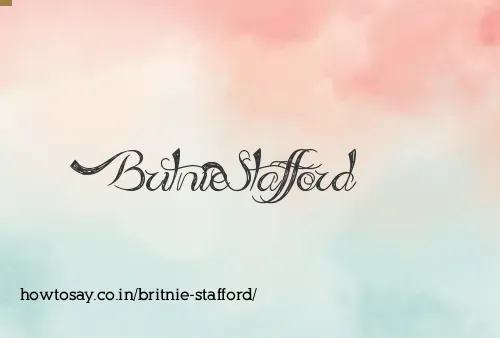 Britnie Stafford