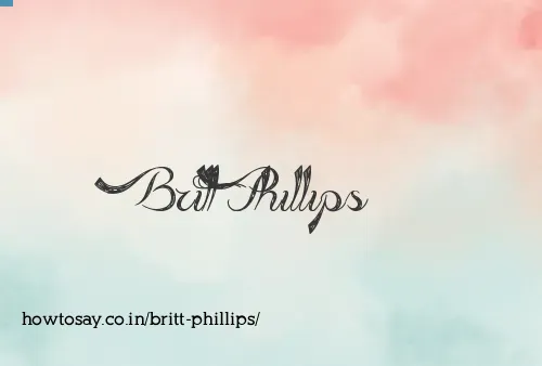 Britt Phillips