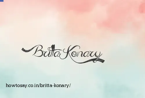 Britta Konary