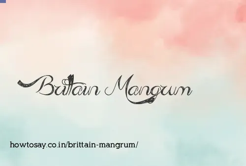 Brittain Mangrum
