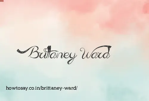 Brittaney Ward