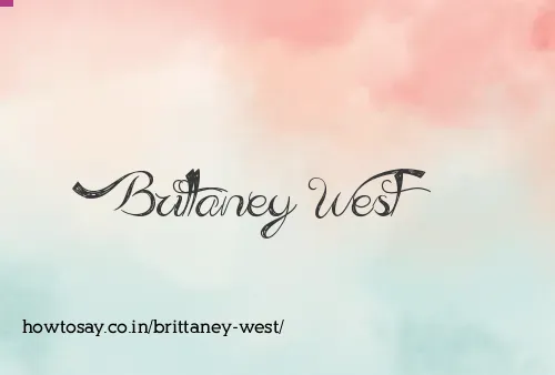 Brittaney West
